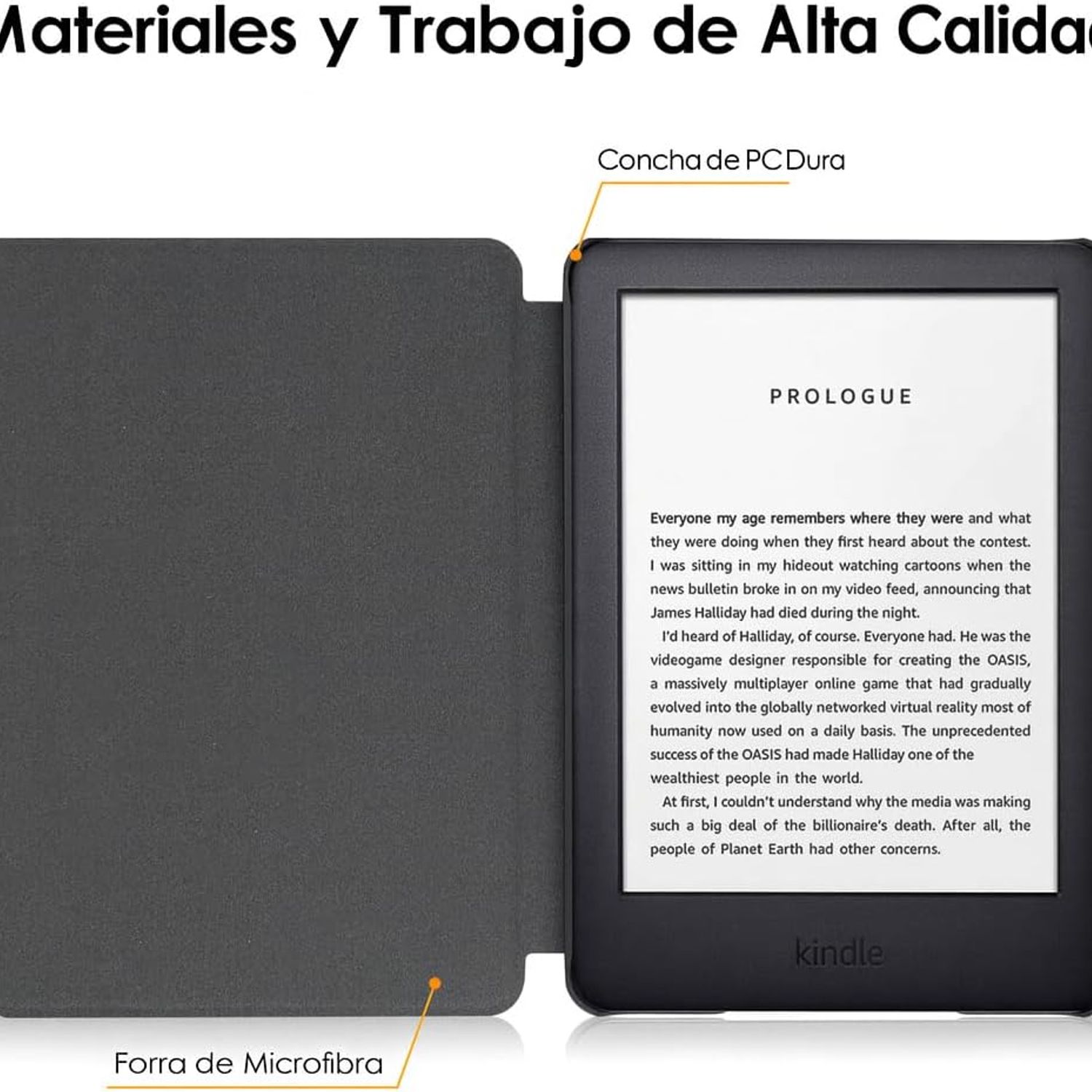 KUANGYE Funda Compatible con Kindle 11 generacion 2022/2024 RS23CV