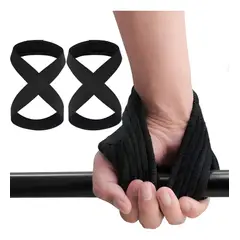 GENERICO - Muñequeras Lifting Straps Correa Para Levantamientos Pesas