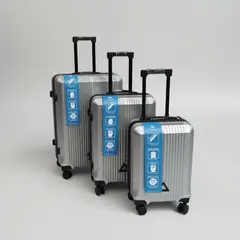AMELIA - Set De 3 Maletas De 23 15 10 KG Con Ruedas Giratorias 360