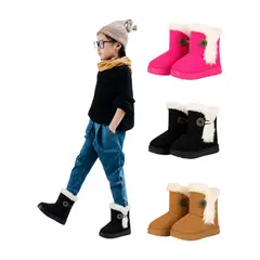 SHOES AND SHOES - Botas Niñas Pantubotas Infantil Forradas Con Chiporro