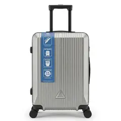 AMELIA - Maleta De Viaje Grande 23 Kilos Plastico Resistente Con Ruedas Giratorias 360