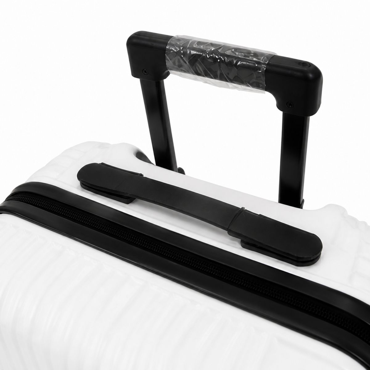 AMELIA - Maleta De Viaje Grande 23 Kilos Plastico Resistente Con Ruedas Giratorias 360