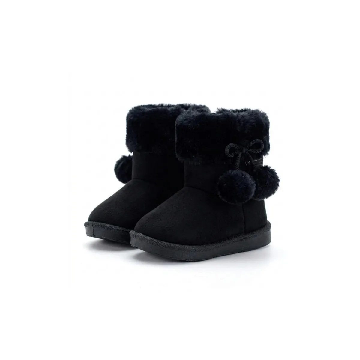 OMAS - Botas Niñas Pantubotas Con Chiporro Pompones