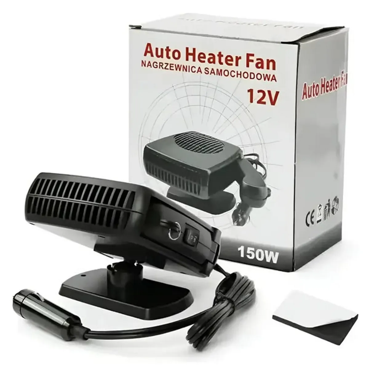 GENERICO - Calefactor Para Auto 12v 200w Calefacción Auto Portátil