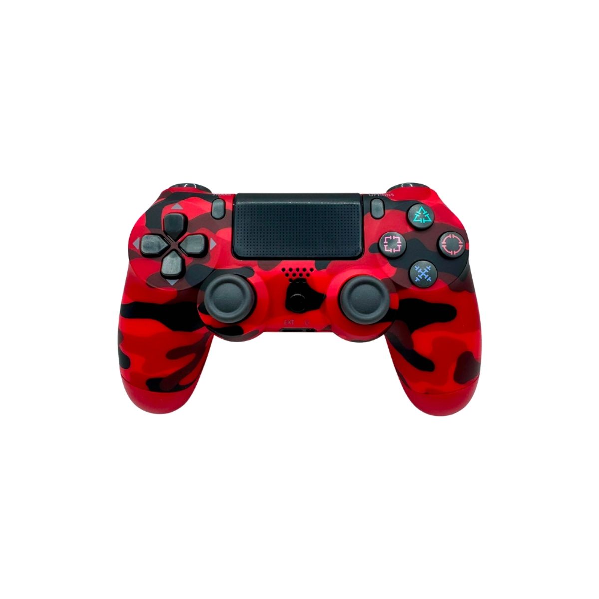 PANTHER - Control Joystick compatible con PS4 Camuflaje Rojo