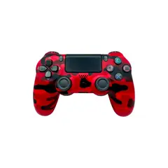 PANTHER - Control Joystick compatible con PS4 Camuflaje Rojo