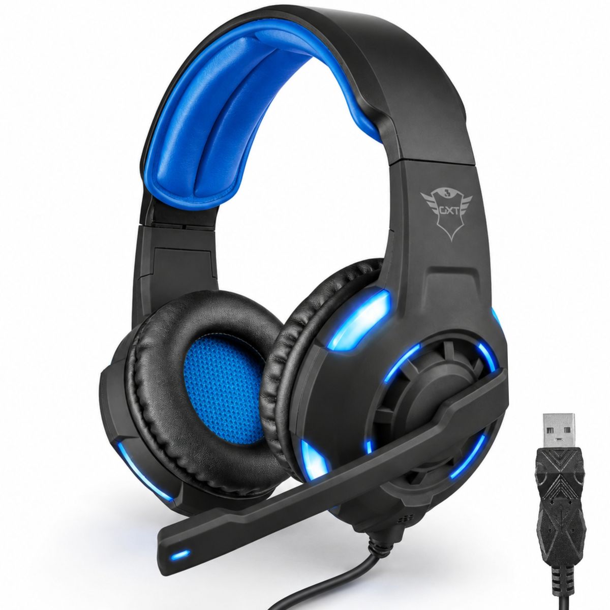 TRUST - Audifonos USB Trust GXT 350 Radius Sonido Envolvente 7.1 LED
