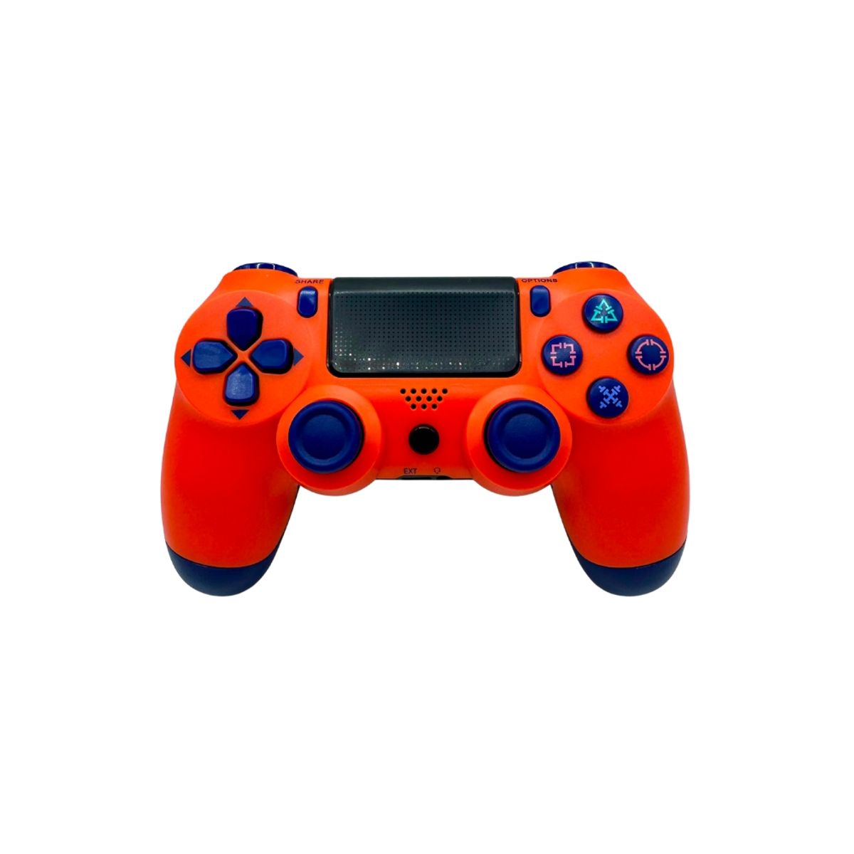 PANTHER - Control Joystick compatible con PS4 Naranjo