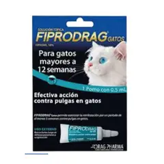 DRAG PHARMA - FIPRODRAG Gato mayor 12 sem 0.5 ml