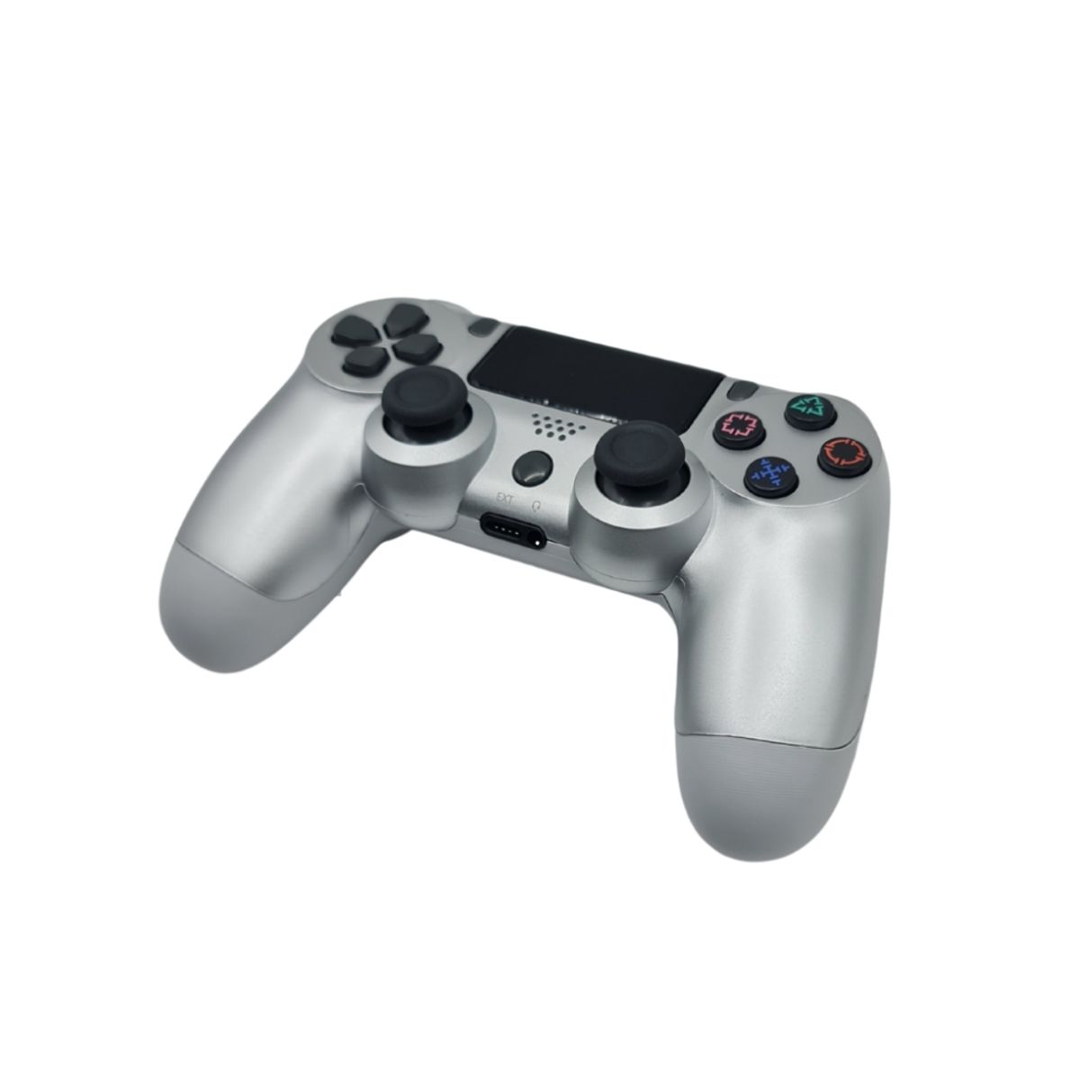 PANTHER - Control Joystick compatible con PS4 Plateado