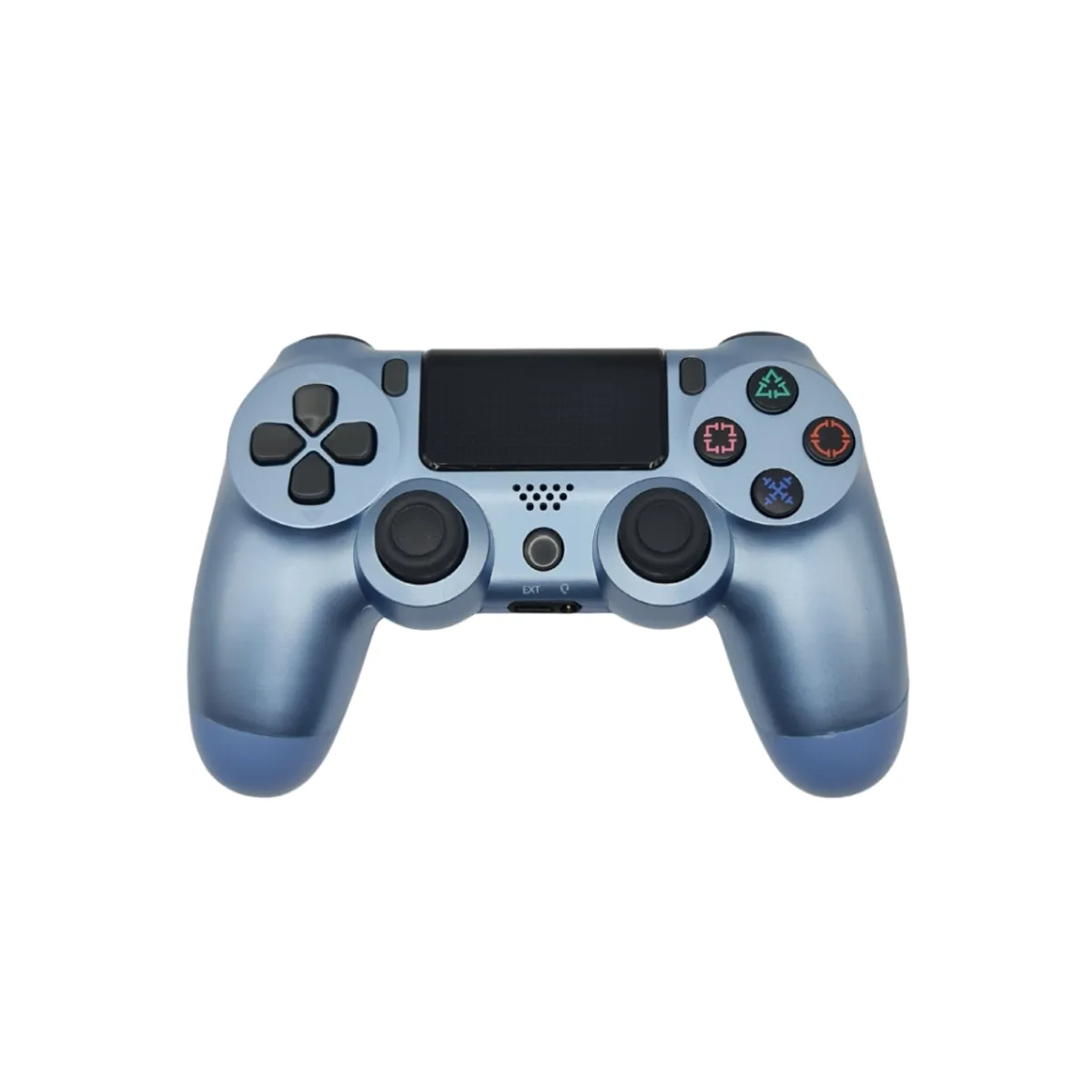PANTHER - Control Joystick compatible con PS4 Celeste Metalizado