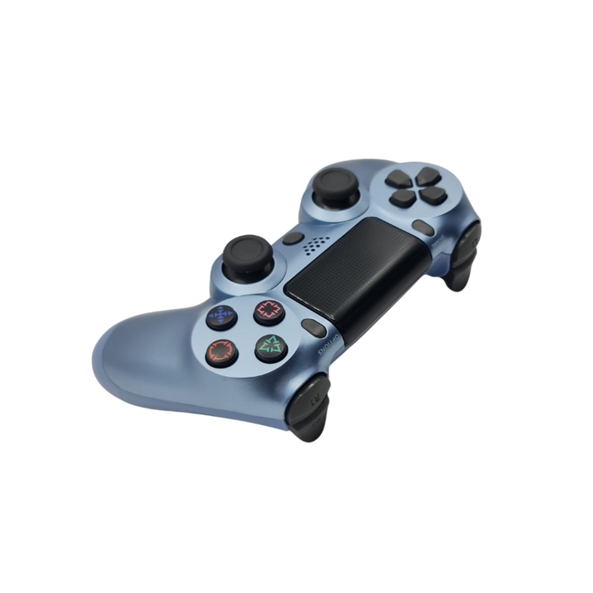 PANTHER - Control Joystick compatible con PS4 Celeste Metalizado