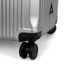 AMELIA - Maleta De Viaje De 15 Kilos Plastico Resistente Rigidas Rueda 360