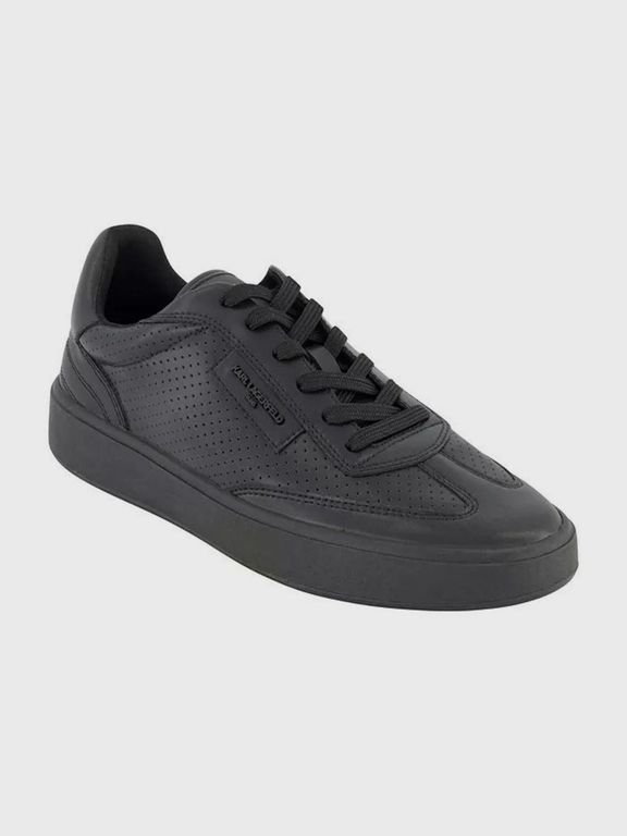 Zapatillas con diseño perforado Negro