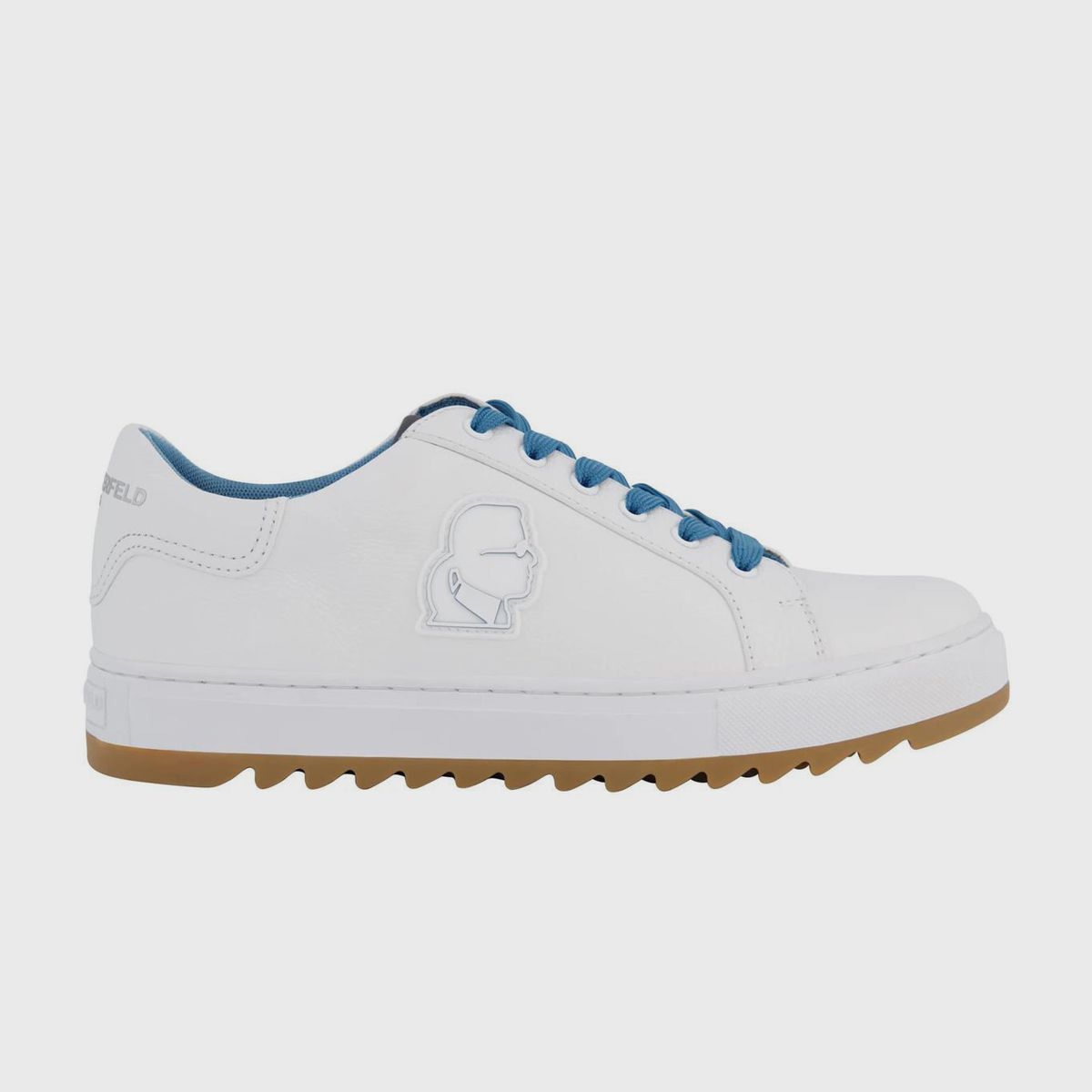 KARL LAGERFELD - Zapatillas de cuero con parche