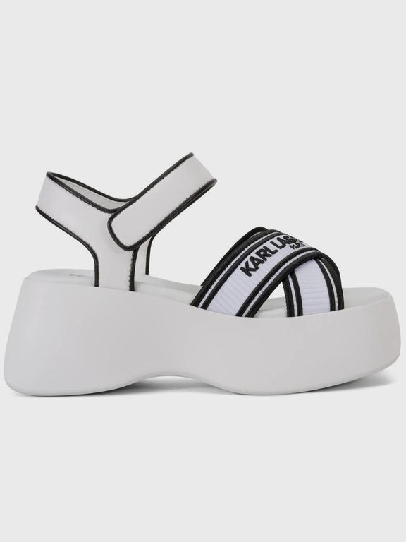Sandalias con plataforma - MEDDI Blanco