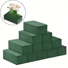 MOONCORE - Pack 12 Espumas Florales Ladrillos Floristería Seco Y Húmedo