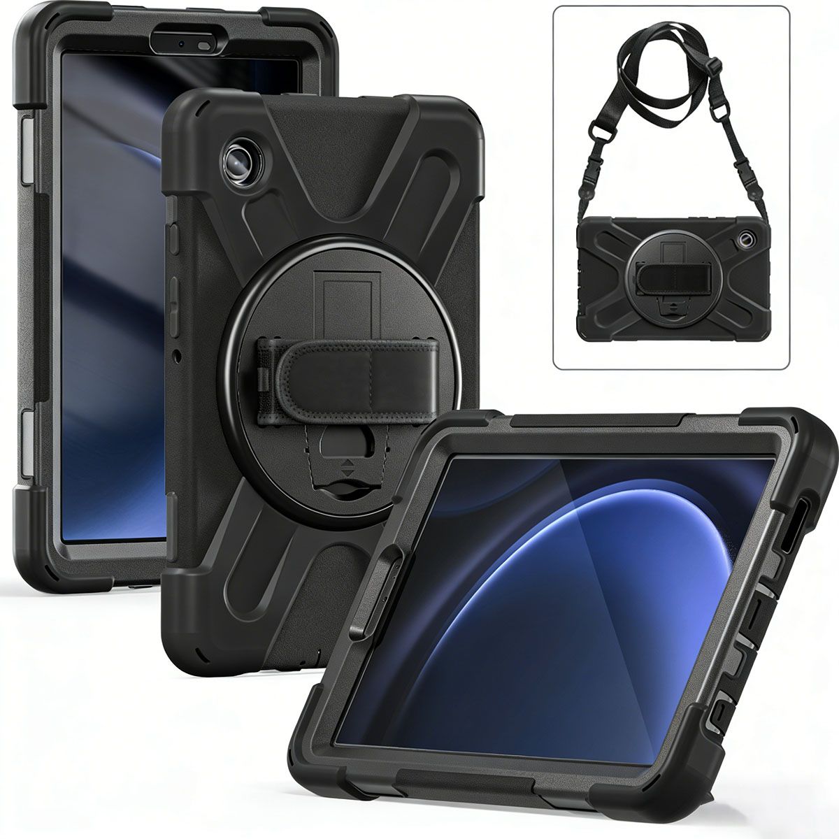 MOONCORE - Carcasa Rugerizada Para Samsung Galaxy Tab A9 8.7 X110 X115