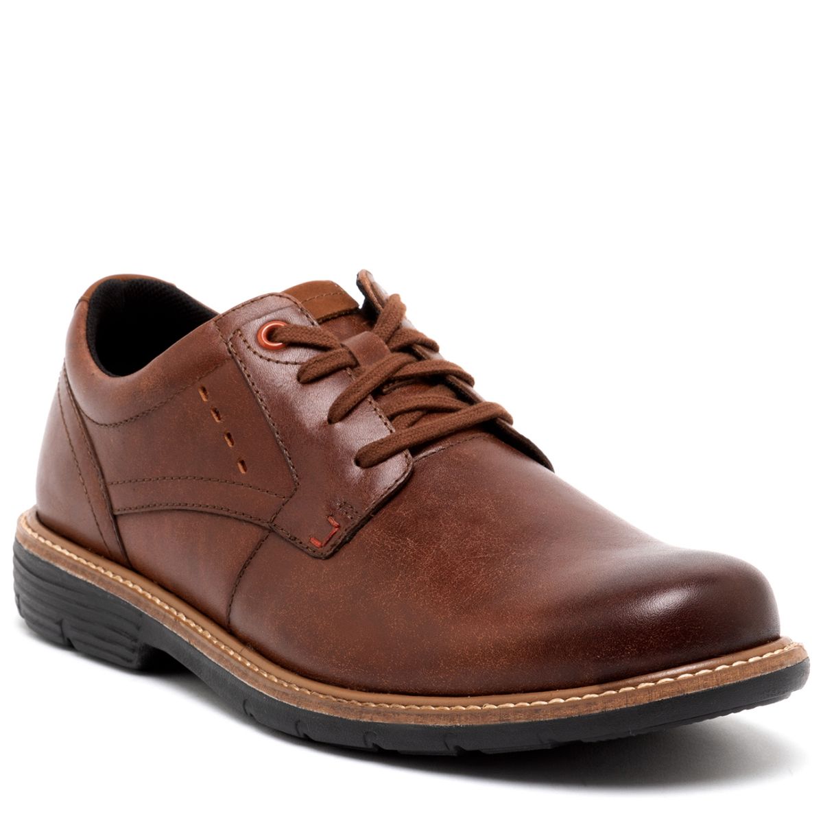GUANTE - Zapato Casual Hombre Cuero Café Guante