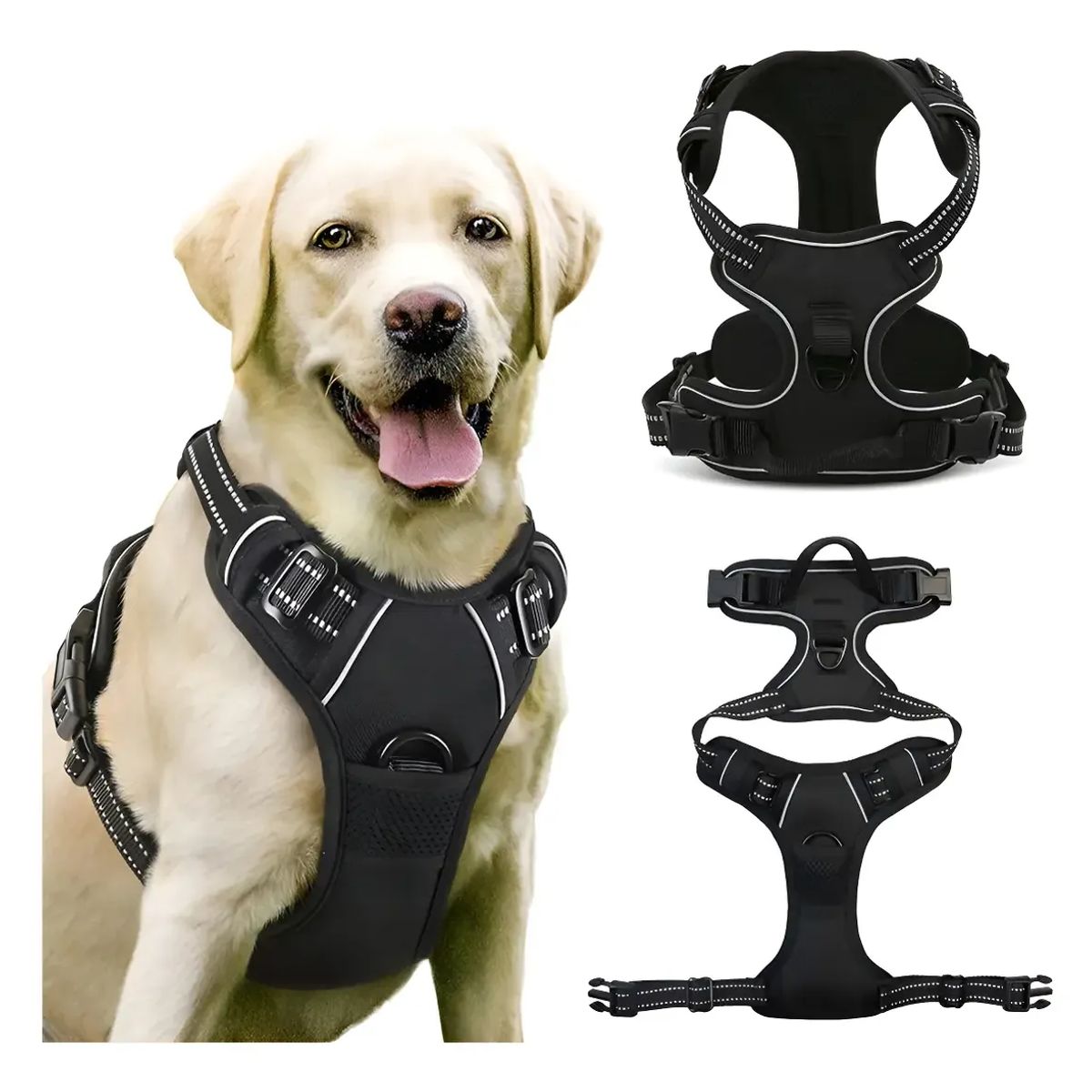 GENERICO - Arnés Ajustable Para Perros Medianos Y Grandes