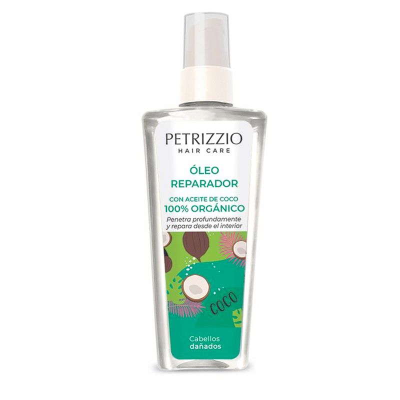 PETRIZZIO - Oleo Reparador Coconut Orgánico 100 Ml Petrizzio