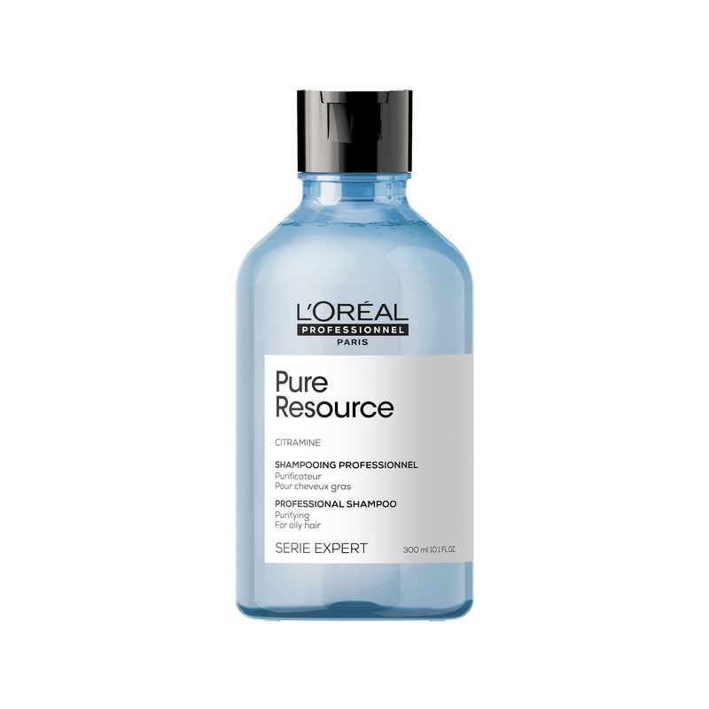 LOREAL PROFESSIONNEL - Shampoo Limpieza Profunda Cuero Cabelludo Graso Pure Resource 300ml