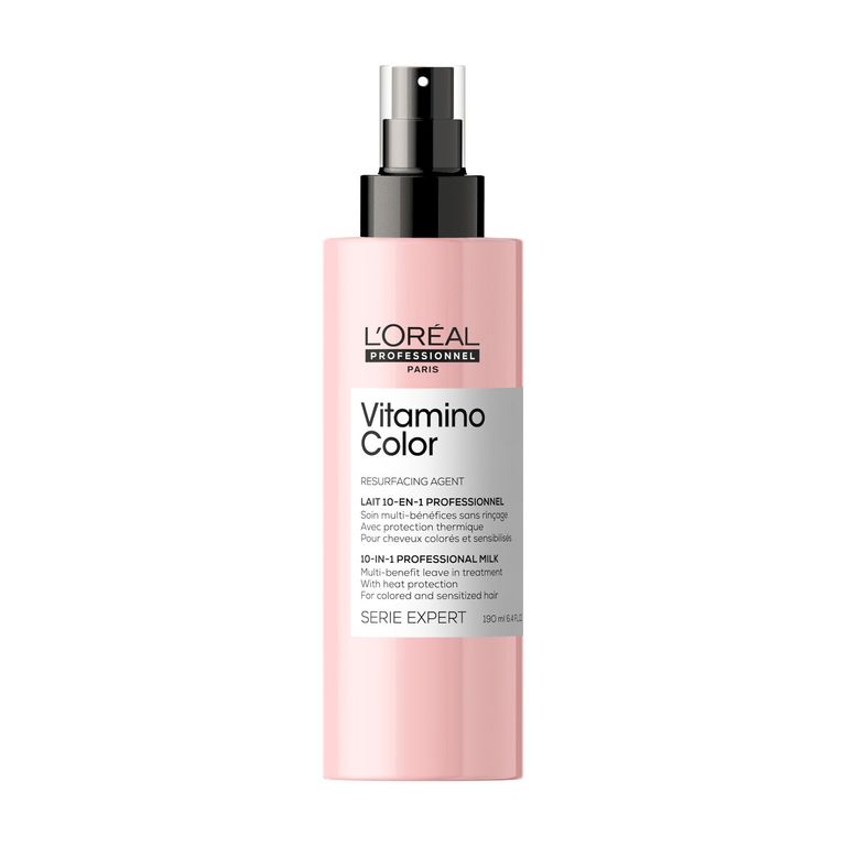 Spray 10 En 1 Vitamino Color Cuidado Cabello Tinturado 190 Ml L`oreal Professionnel