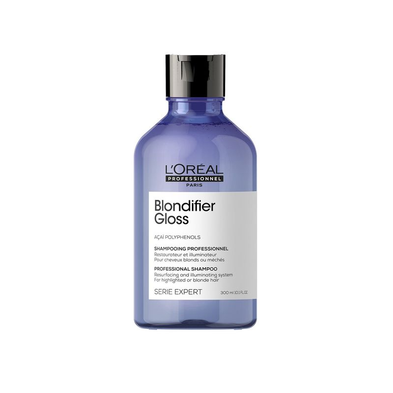 LOREAL PROFESSIONNEL - Shampoo Cuidado del Color Cabello Rubio Unisex Blondifier Gloss 300ml  Loreal Professionnel