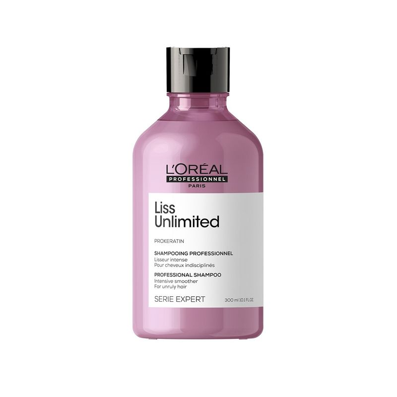 LOREAL PROFESSIONNEL - Shampoo Anti-Frizz Cabello Liso Unisex Liss Unlimited 300Ml  Loreal Professionnel