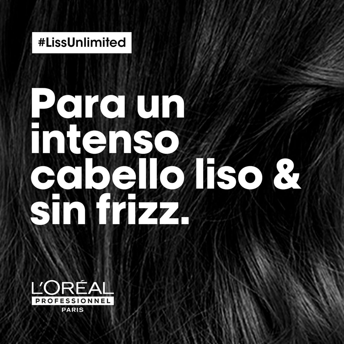 LOREAL PROFESSIONNEL - Shampoo Anti-Frizz Cabello Liso Unisex Liss Unlimited 300Ml  Loreal Professionnel