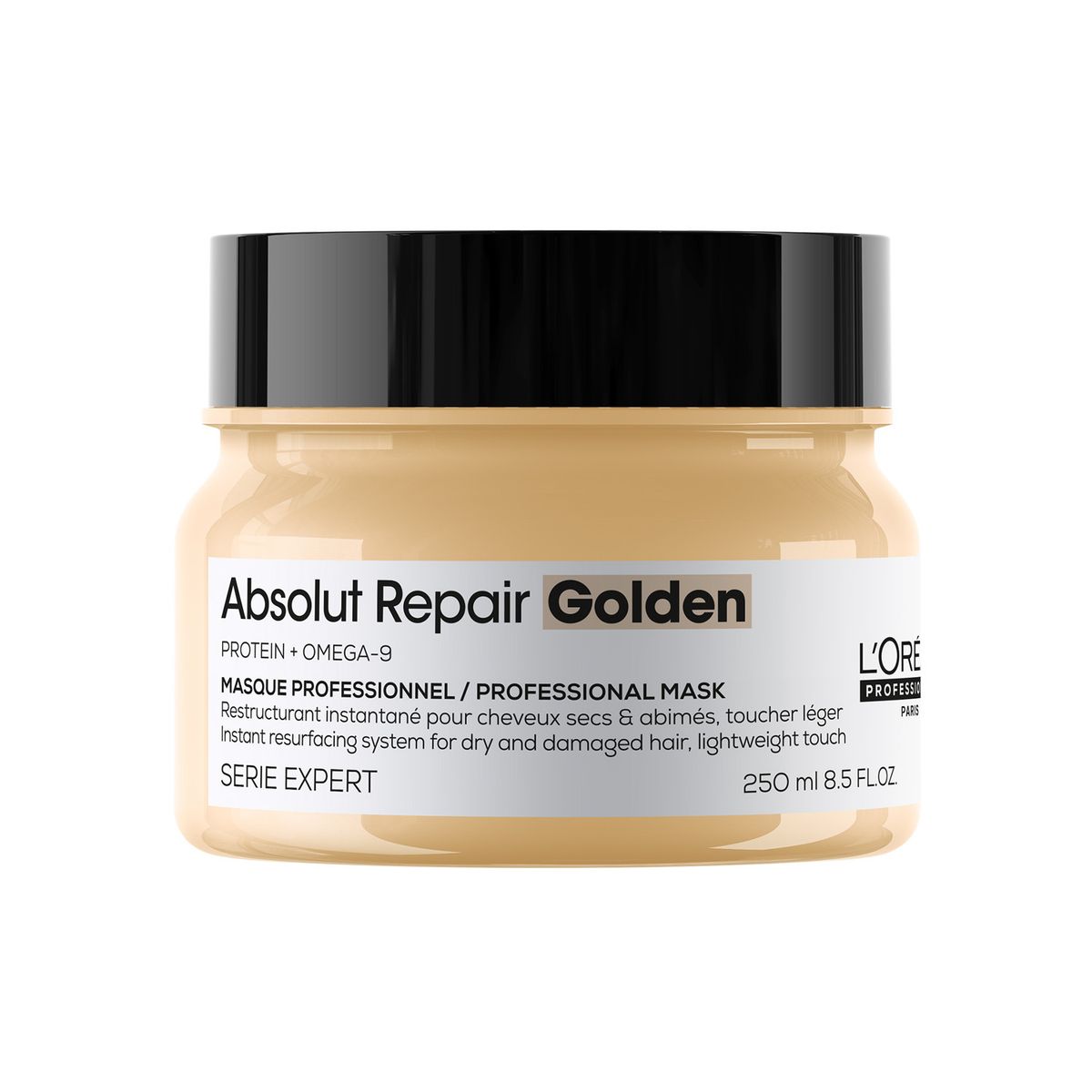 LOREAL PROFESSIONNEL - Máscara Dorada Reparación Cabello Dañado Unisex Absolut Repair 250Ml Loreal Professionnel