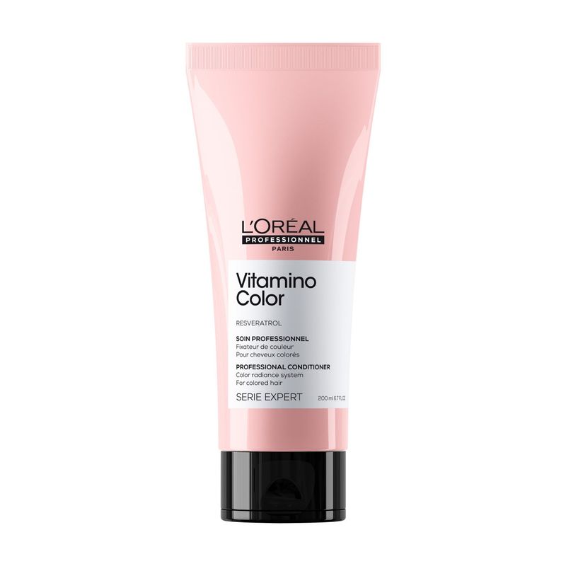 LOREAL PROFESSIONNEL - Acondicionador Cuidado del Color Cabello Tinturado Vitamino Color 200ml  Loreal Professionnel