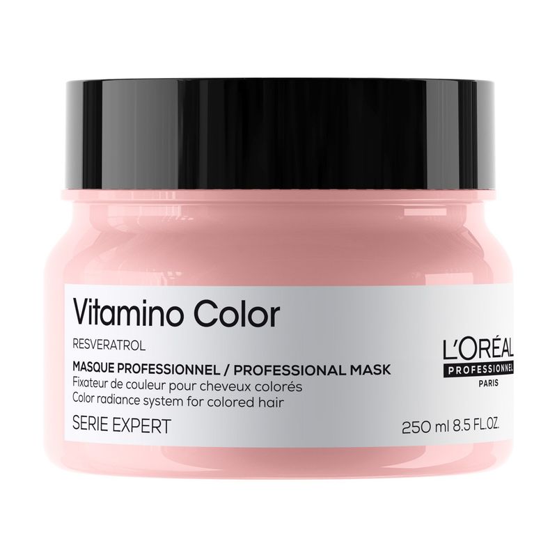 LOREAL PROFESSIONNEL - Máscara Cuidado del Color Cabello Tinturado Vitamino Color 250 ml  Loreal Professionnel
