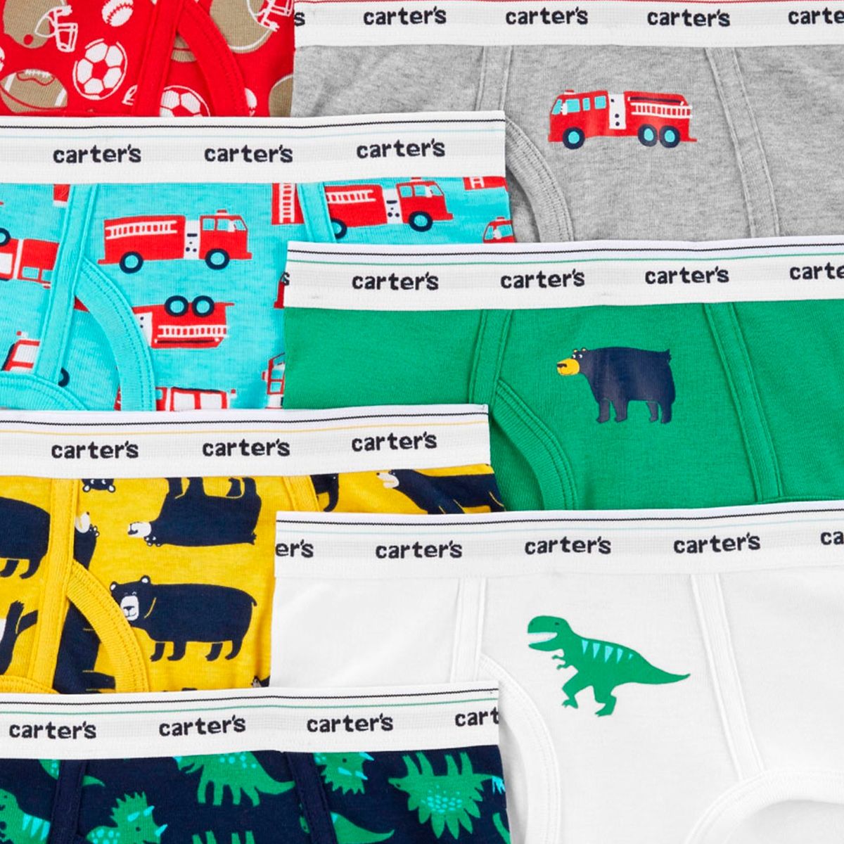 CARTER'S - Calzoncillos Algodón Pack 7 Unidades Niño Carter's