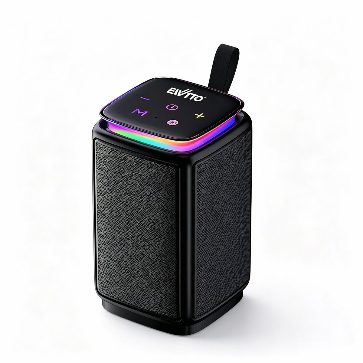EWTTO - Parlante Bluetooth EWTTO 360° 4 Altavoces 40W RGB 10h Batería TWS