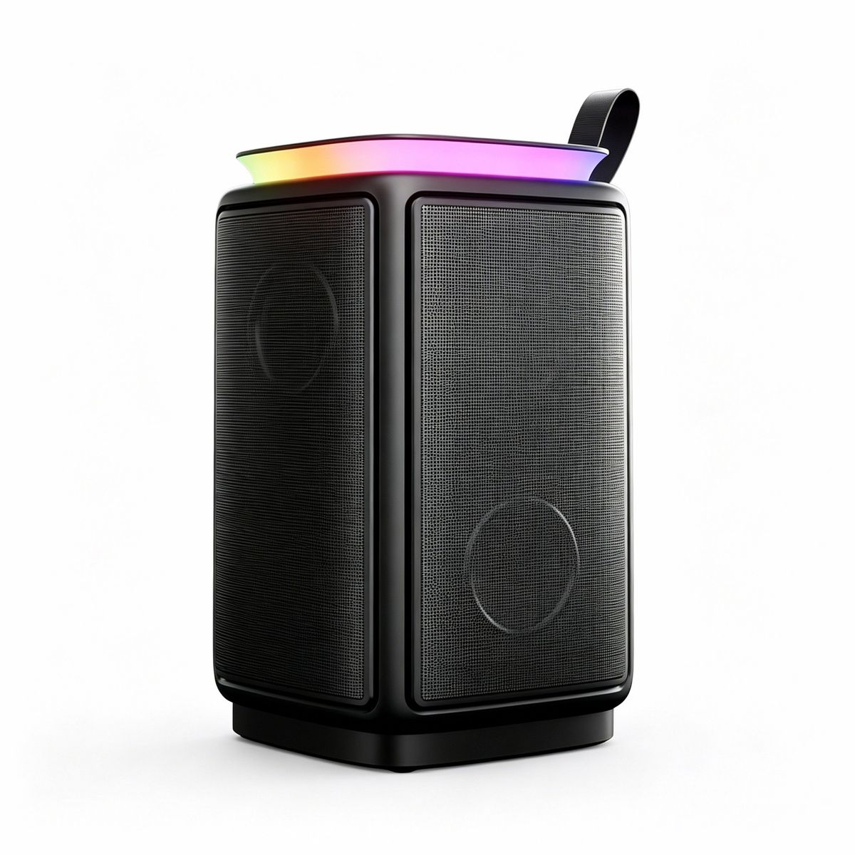 EWTTO - Parlante Bluetooth EWTTO 360° 4 Altavoces 40W RGB 10h Batería TWS