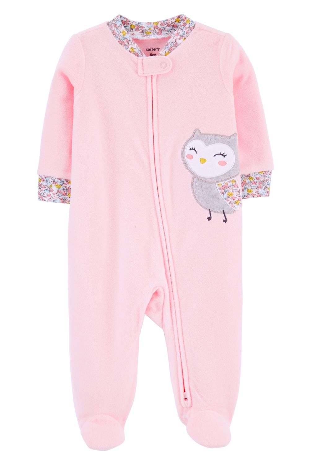 CARTER'S - Pijama Aplicación Búho Bebe Niña