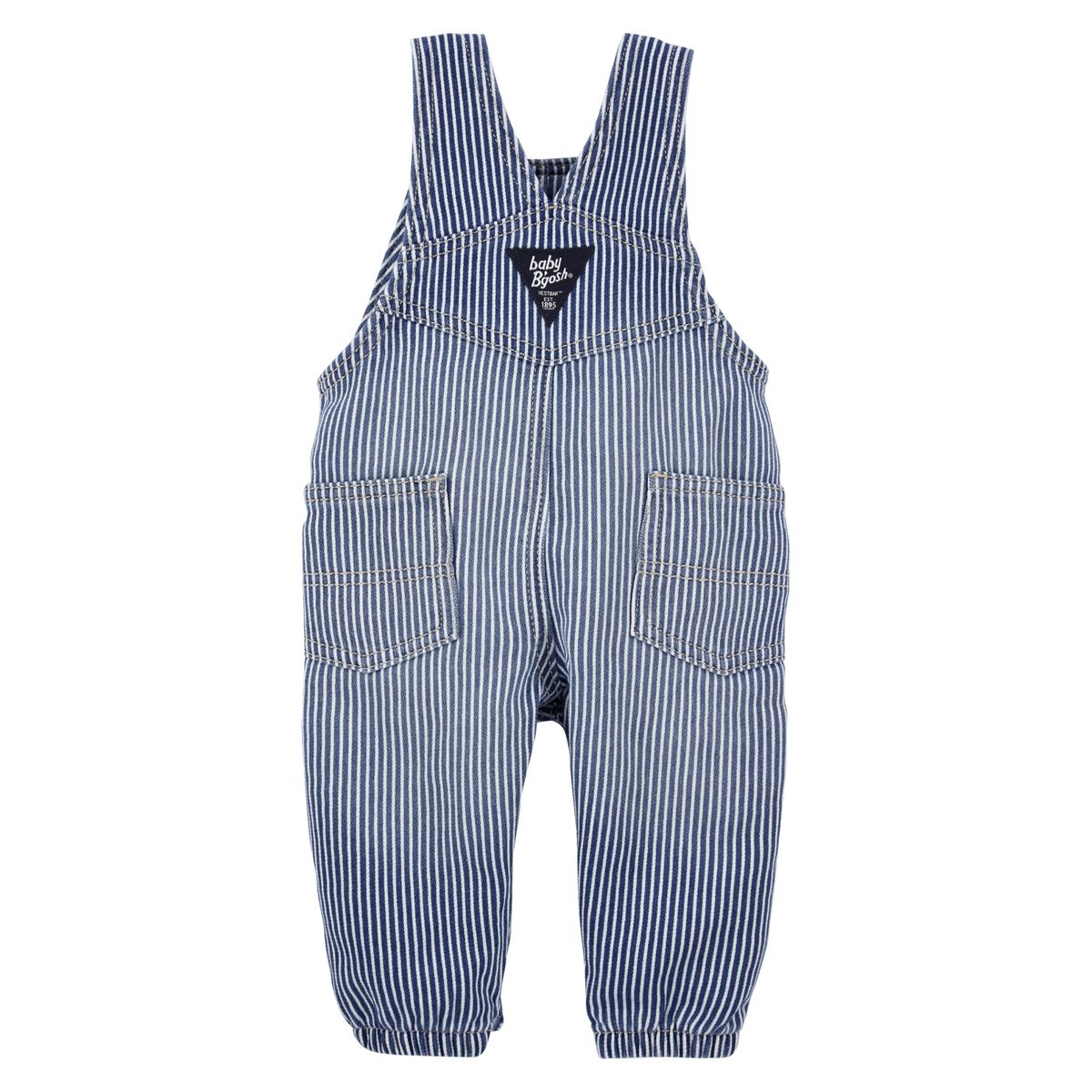 OSHKOSH - Oshkosh Jardinera Mezclilla Rayas Bebe Niño