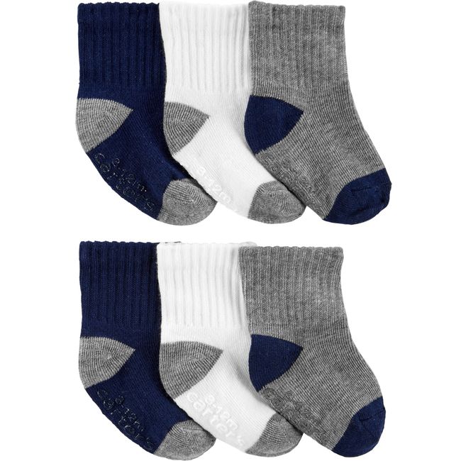 CARTER'S - Calcetines Pack 6 Pares Bebé Niño Carter's