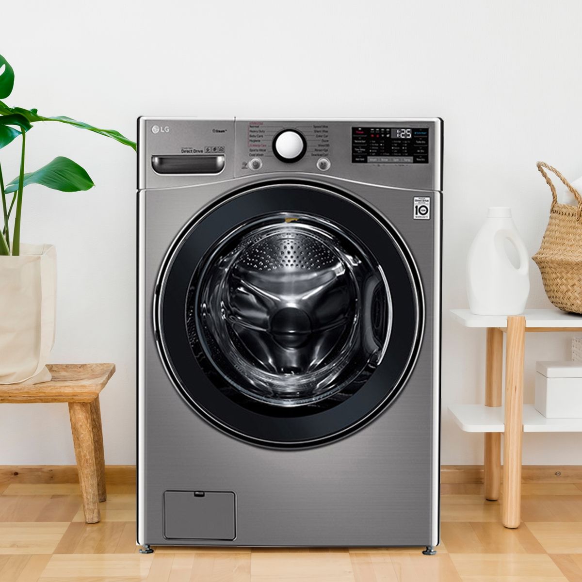 LG - Lavadora Secadora LG 20/12 Kg LG WD20VV2S6 Steam