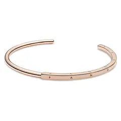 PANDORA - Brazalete Rígida Signature I-D Abierta Mujer