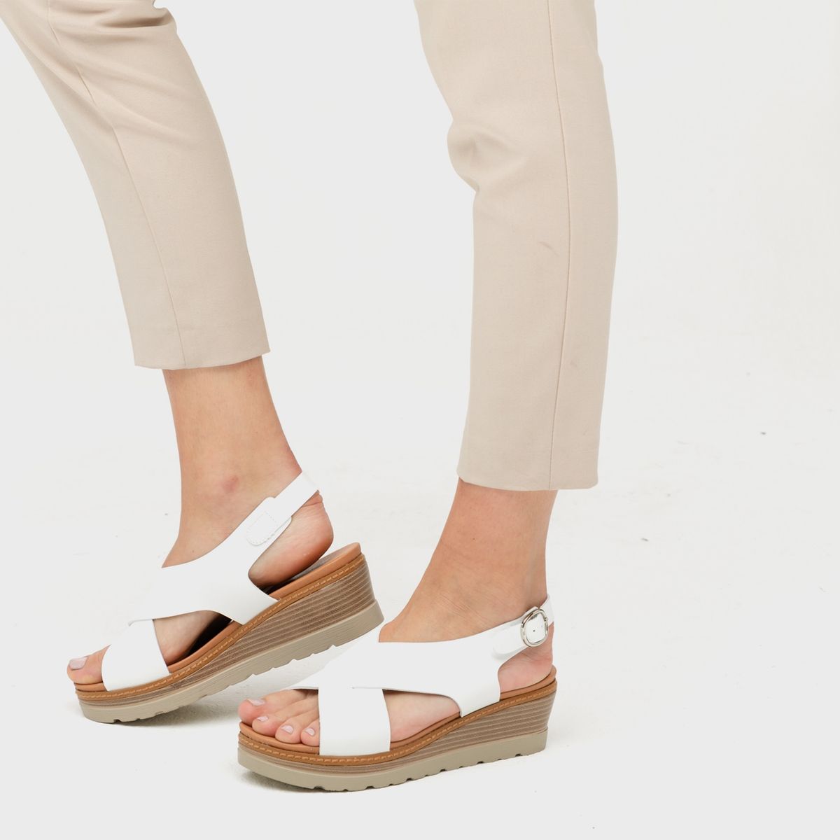 XTI - Xti Sandalia Mujer Blanco