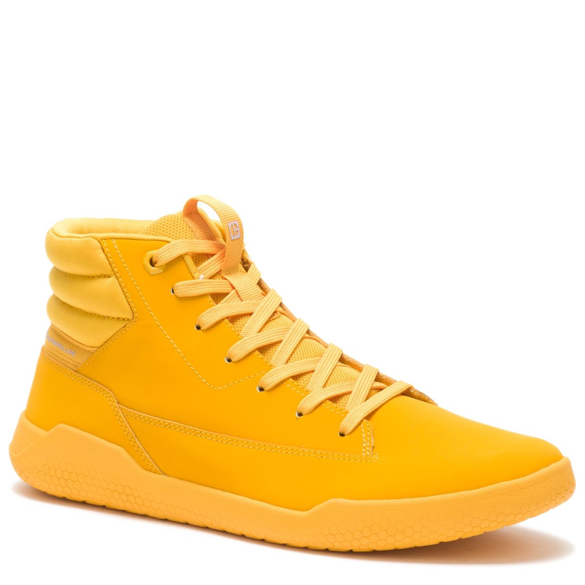 CAT - Cat Zapatilla Urbana Hombre Cuero Amarillo
