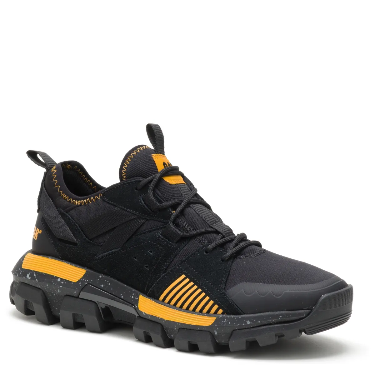 CAT - Raider Zapatilla Urbana Hombre Cuero Negro Cat