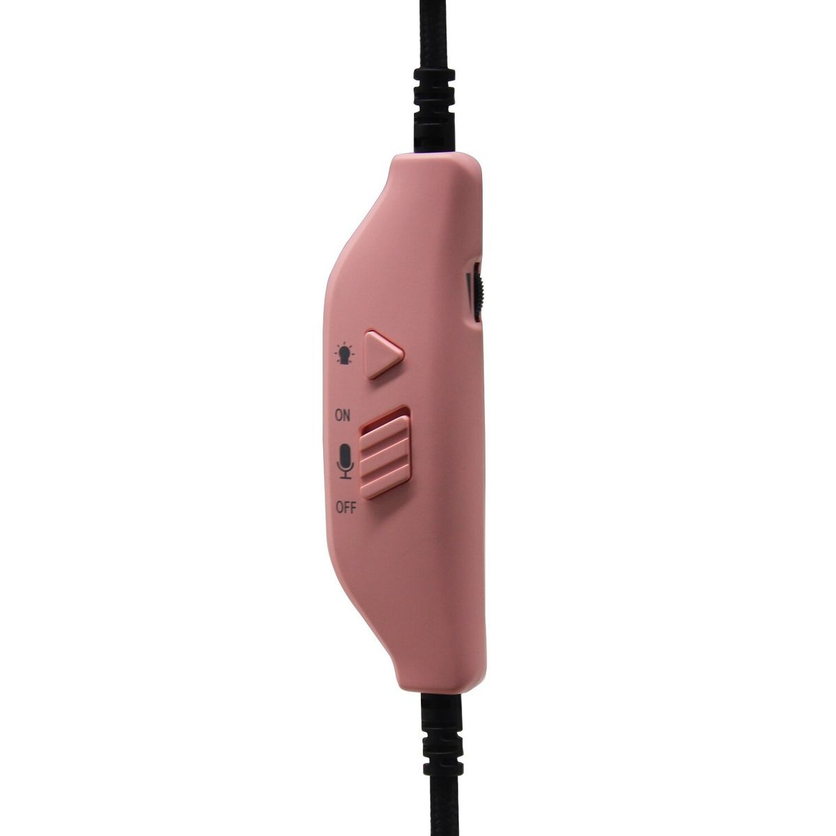 NJOY TECH - Audífono Gamer Rosado Usb V7.1 Retroiluminado