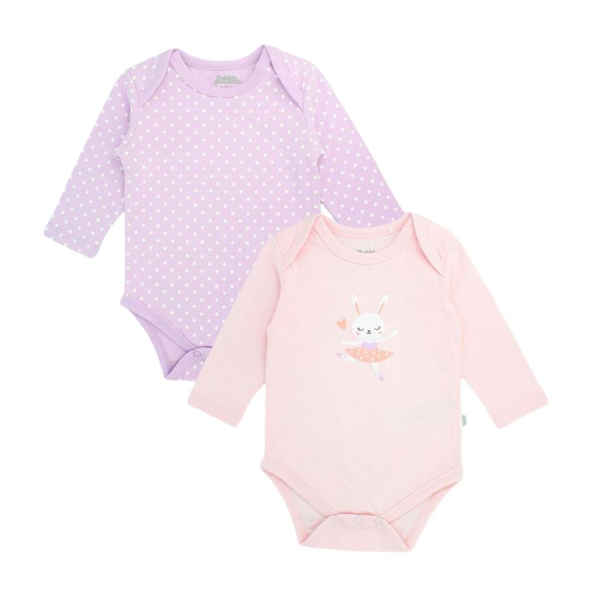 BUBBLE GUMMERS - Body Niña Bubblegummers Lesina X2 Lila Y Rosa