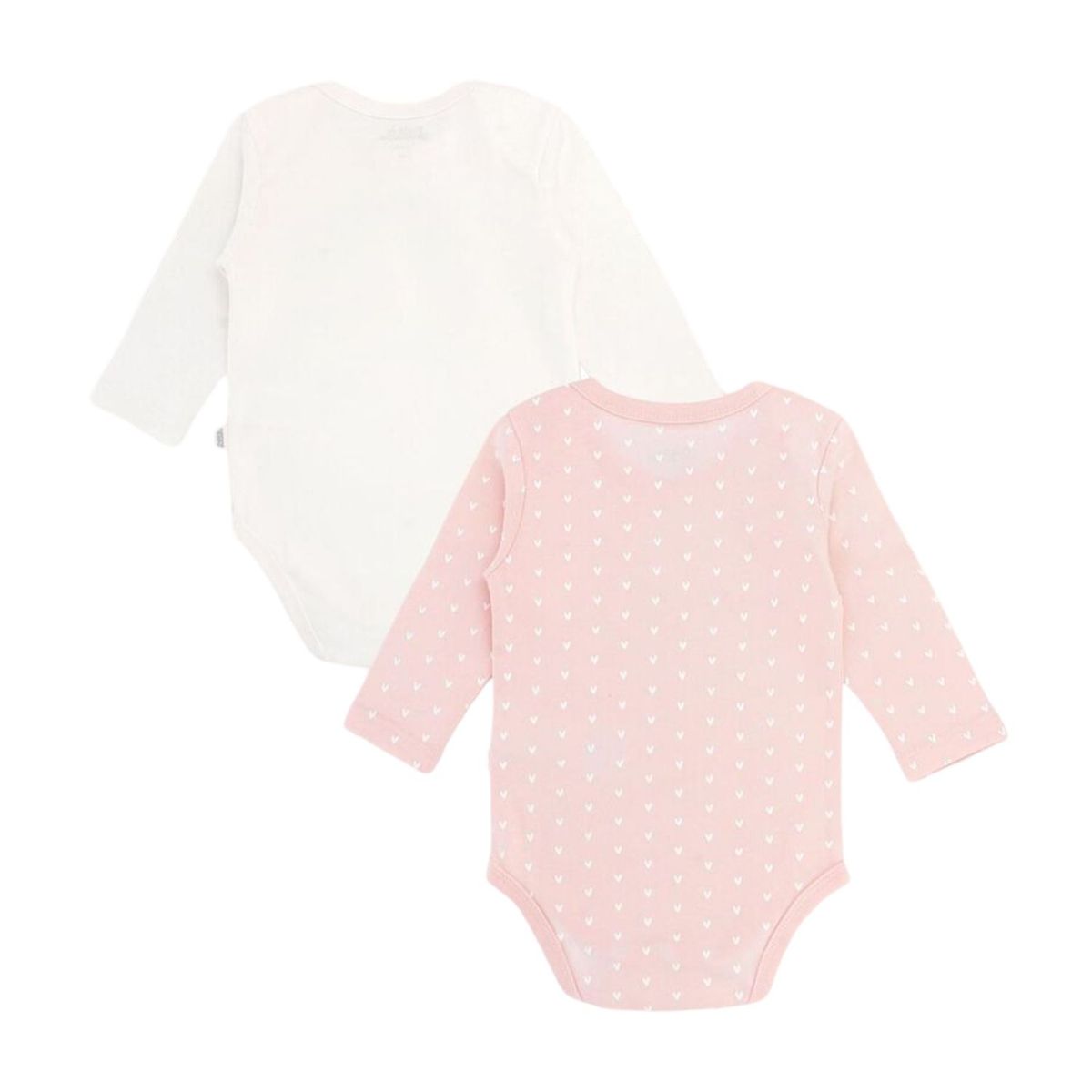 BUBBLE GUMMERS - Body Niña Bubblegummers Lesina X2 Blanco Y Rosa