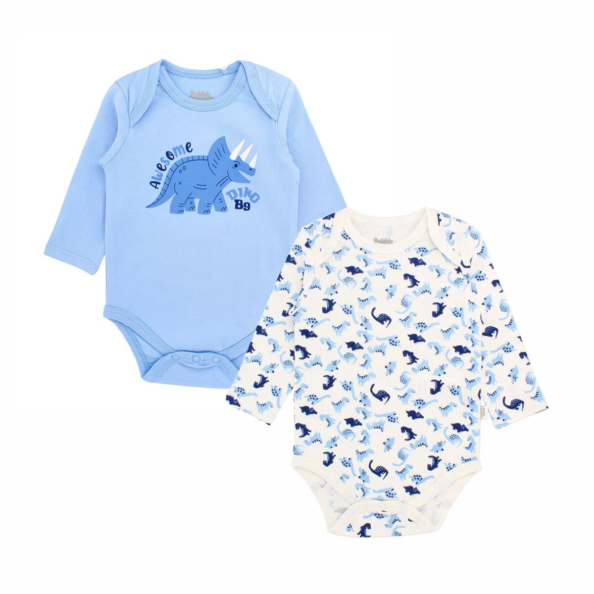 BUBBLE GUMMERS - Body Niño Bubblegummers Carrino Azul