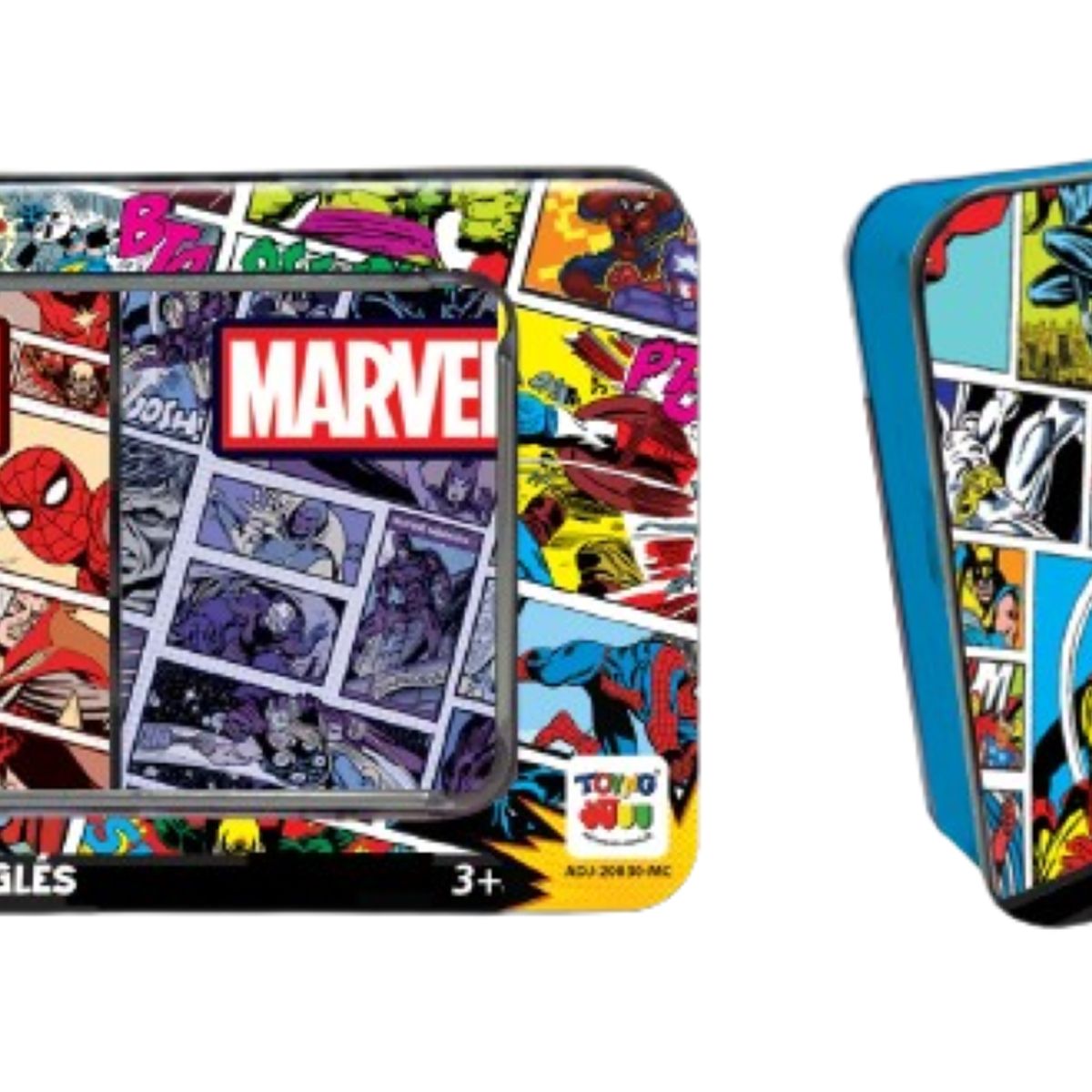 TOYNG - Juego naipe  caja metalica marvel