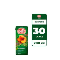 WATT`S - 30x Néctar Watts Durazno 200cc